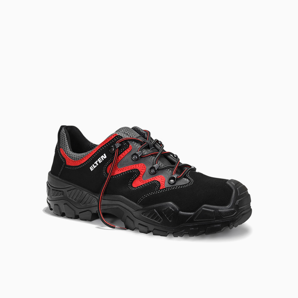 ELTEN Sicherheitshalbschuh MICK black-red Low ESD S2