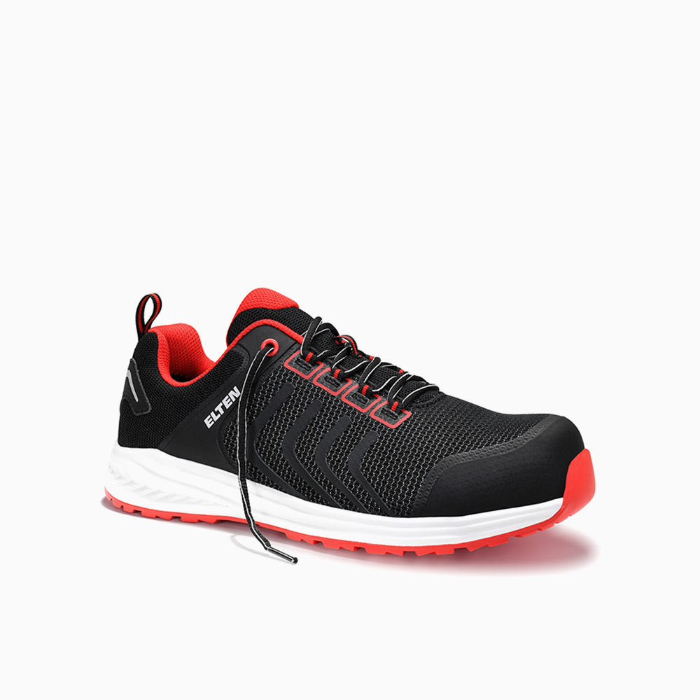 ELTEN Sicherheitshalbschuh LIVAS black-red Low ESD S1P 720831