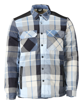 CUSTOMIZED Hemd aus Flanell mit Faserpelz Futter