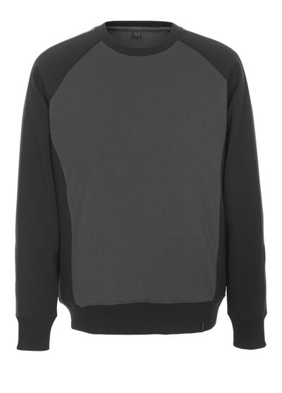 UNIQUE Sweatshirt , 2XL , Dunkelanthrazit/Schwarz