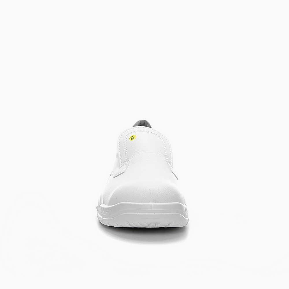 ELTEN Sicherheitshalbschuh WHITE Slipper Low ESD S2