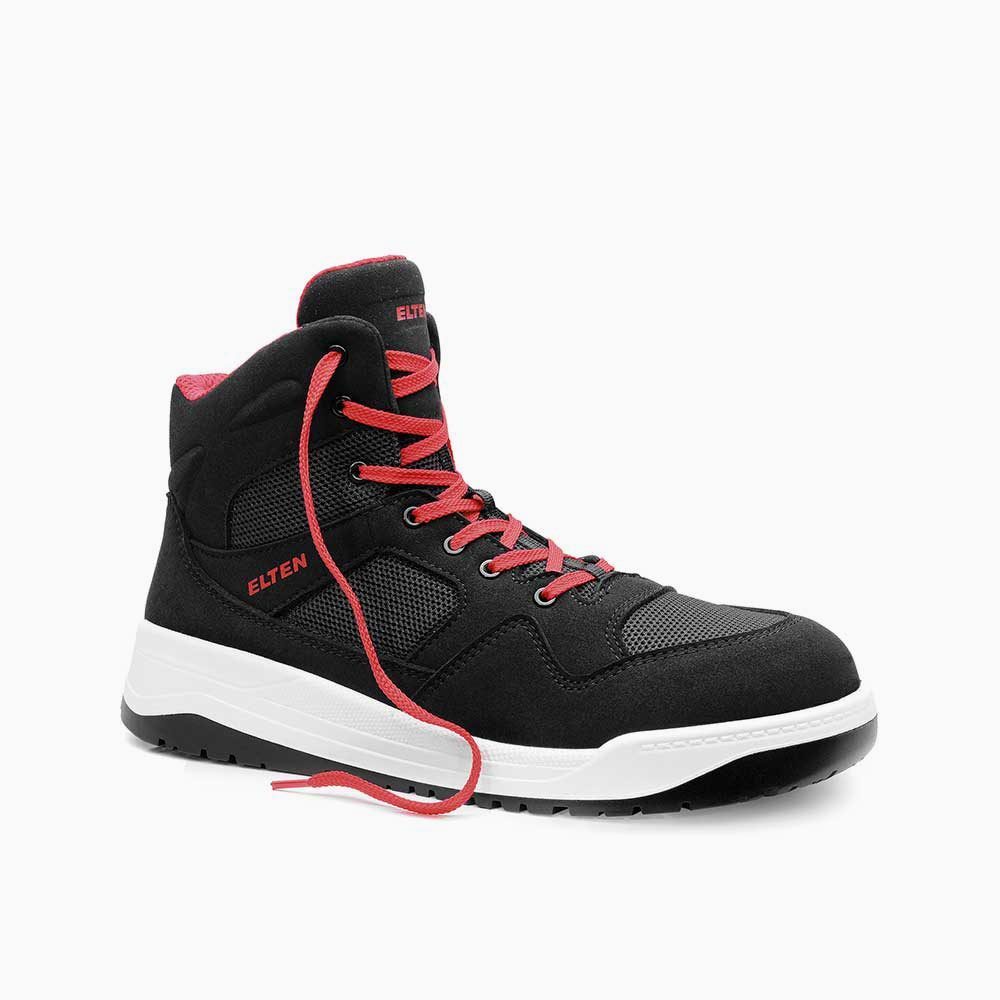 ELTEN Sicherheitsschnürstiefel LAKERS black Mid ESD S1P 764451