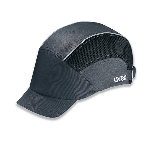 Anstoßkappe uvex u-cap 9794311 schwarz, grau 52 cm, 64 cm