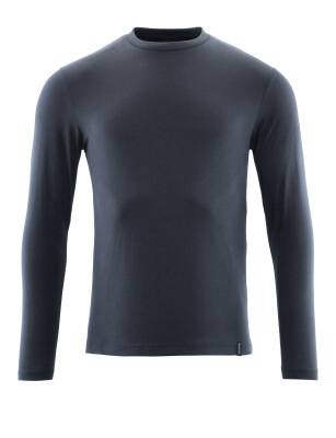 CROSSOVER T-Shirt, Langarm , 2XLONE , Schwarzblau