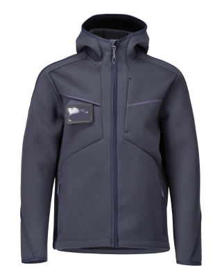 CUSTOMIZED Soft Shell Jacke mit Kapuze
