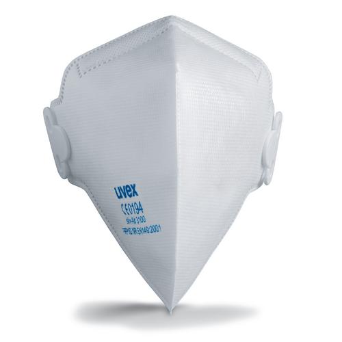 Faltmaske uvex silv-Air c 3100 FFP1 3 Stück im Beutel 