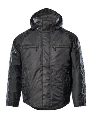 UNIQUE Winterjacke , 2XL , Dunkelanthrazit/Schwarz