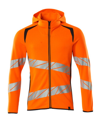 ACCELERATE SAFE Kapuzensweatshirt mit Reißverschluss