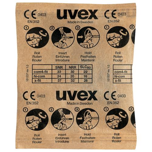 Gehörschutzstöpsel uvex x-fit 2112087 grün SNR 37 dB Größe M