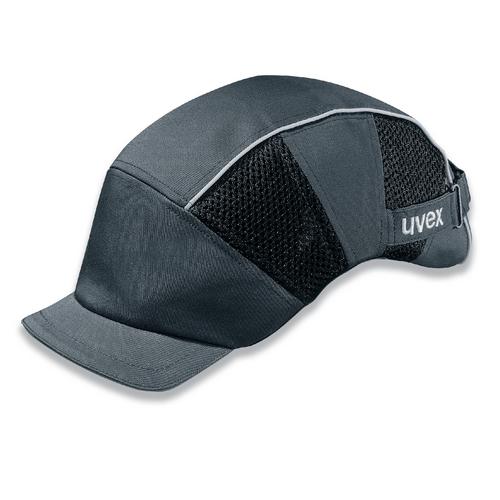 Anstoßkappe uvex u-cap 9794301 grau, schwarz 52 cm, 64 cm