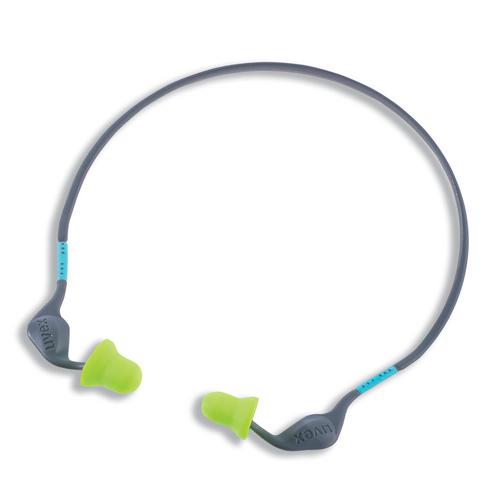 Gehörschutzstöpsel uvex xact-band 2125372 grün, grau SNR 26 dB Größe M, L