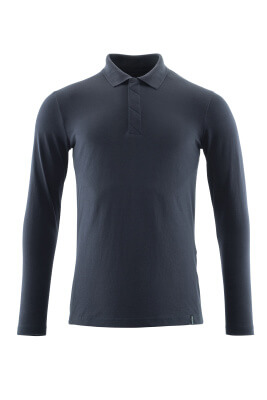 CROSSOVER Polo-Shirt, Langarm