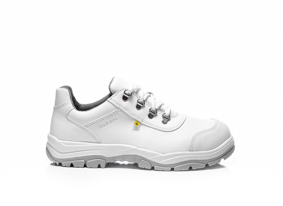 Sicherheitshalbschuh DEAN RUBBER white Low ESD S2 HI Typ 1