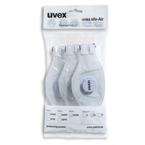 Faltmaske uvex silv-Air premium 5310 FFP3