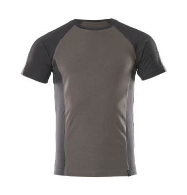 UNIQUE T-Shirt , 2XL , Dunkelanthrazit/Schwarz
