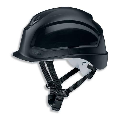 Schutzhelm uvex pheos S-KR 9772931 schwarz mit Lüftungen