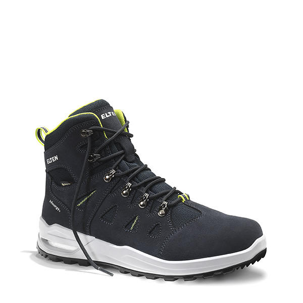 Berufsstiefel RILEY XXF GTX blue-lime Mid ESD O2 WR CI