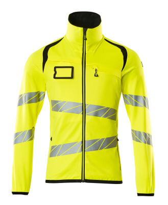 ACCELERATE SAFE Fleecepullover mit Reißverschluss