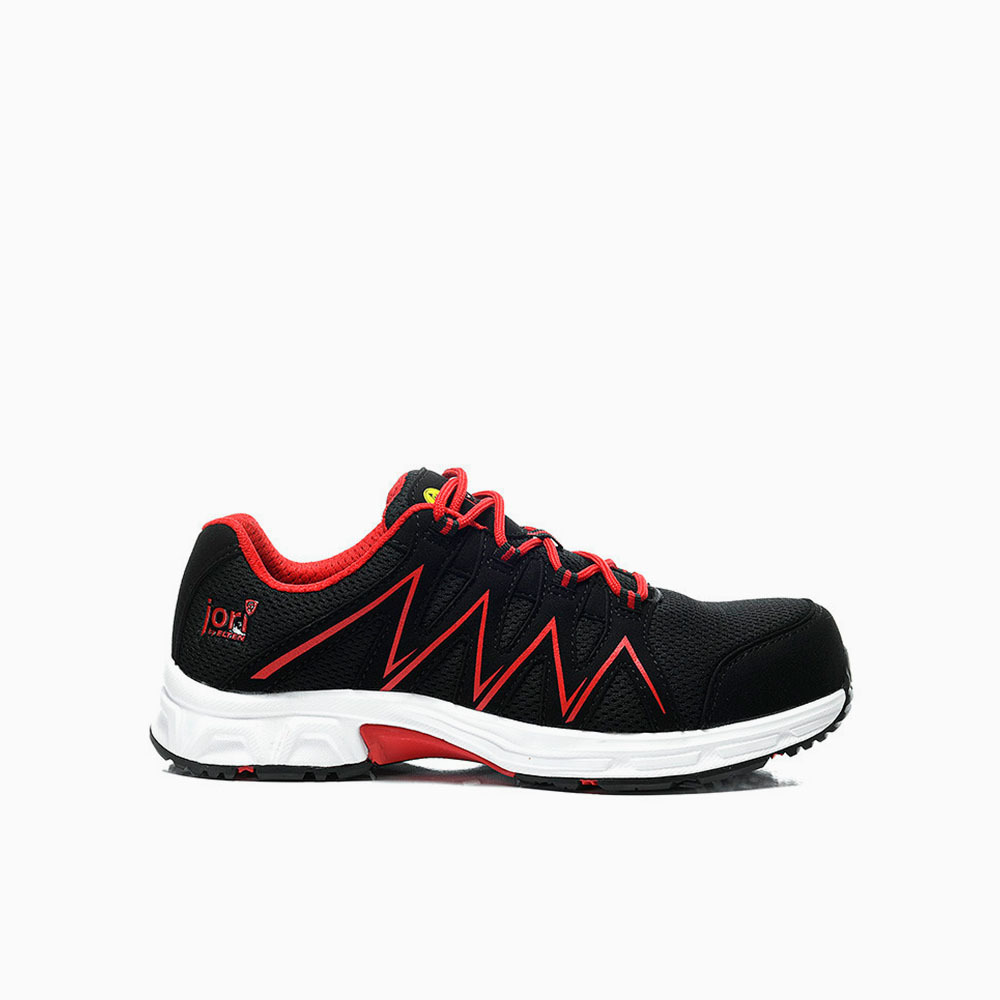 JORI Sicherheitshalbschuh jo_SPEEDY black-red Low ESD S3 12151