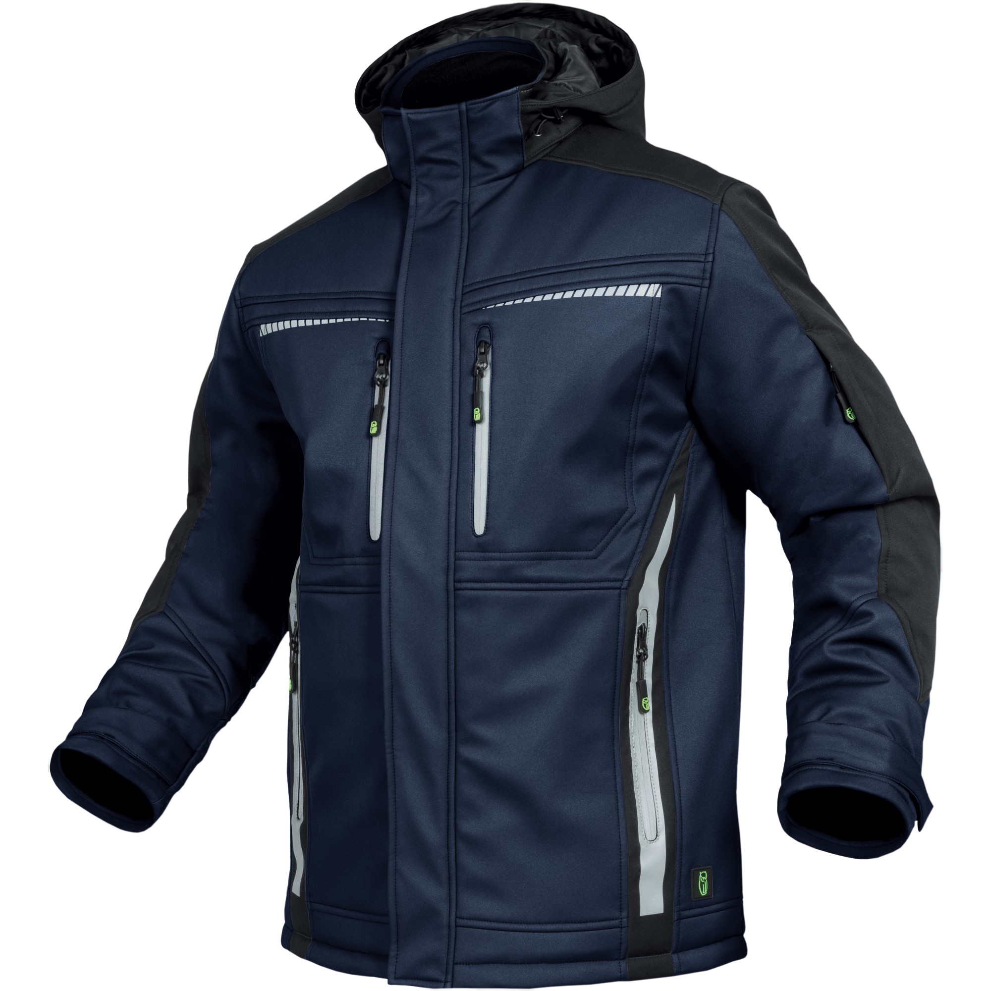 LEIBWÄCHTER FLEX LINE Wintersoftshelljacke  FLEXI 55% BW, 42% Pes, 3% Elasthan