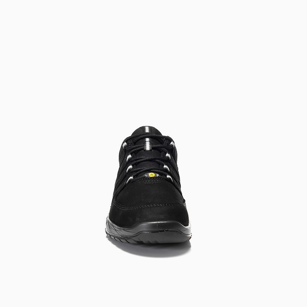 Berufshalbschuh MADDOX black leather Low ESD O2 972563