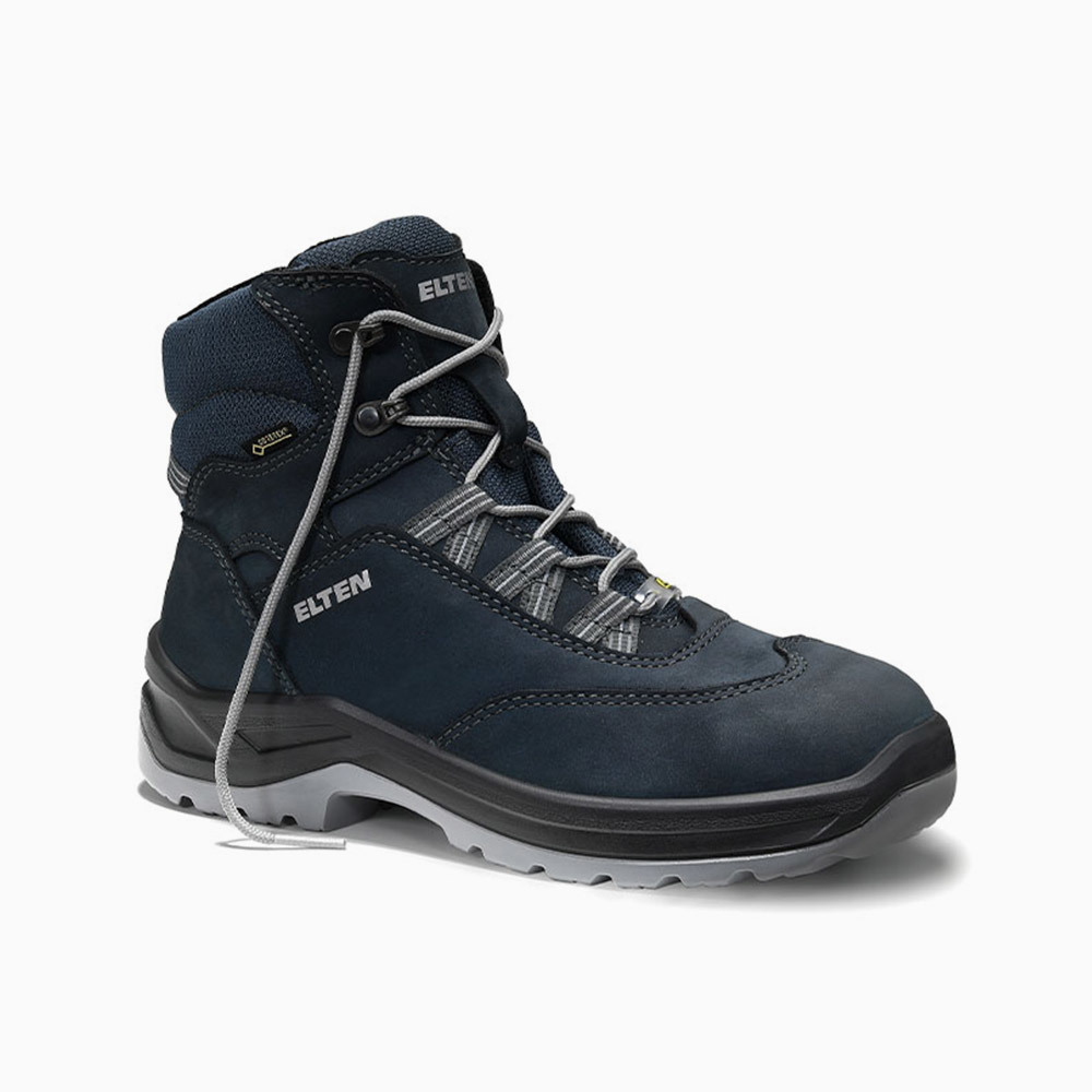 ELTEN Damen-Sicherheitsschnürstiefel LOTTE GTX blue Mid ESD S3 CI 746111