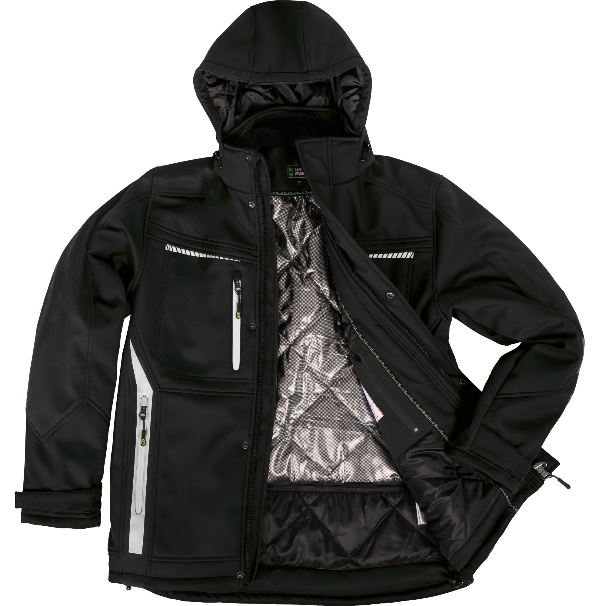 LEIBWÄCHTER FLEX LINE Wintersoftshelljacke  FLEXI 55% BW, 42% Pes, 3% Elasthan