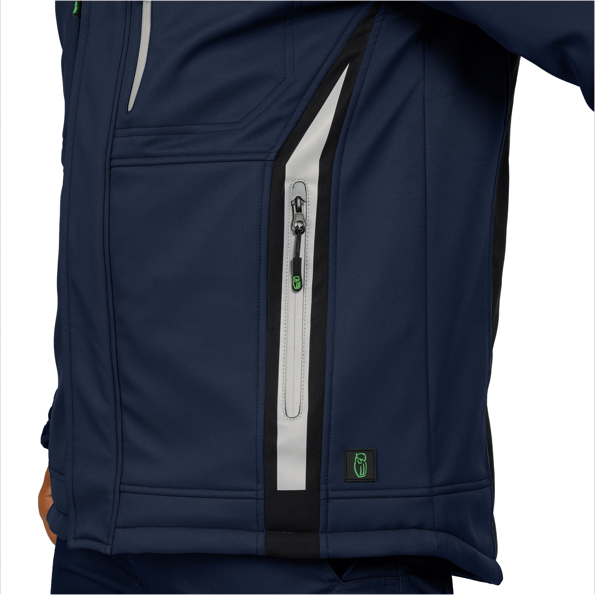 LEIBWÄCHTER FLEX LINE Wintersoftshelljacke  FLEXI 55% BW, 42% Pes, 3% Elasthan