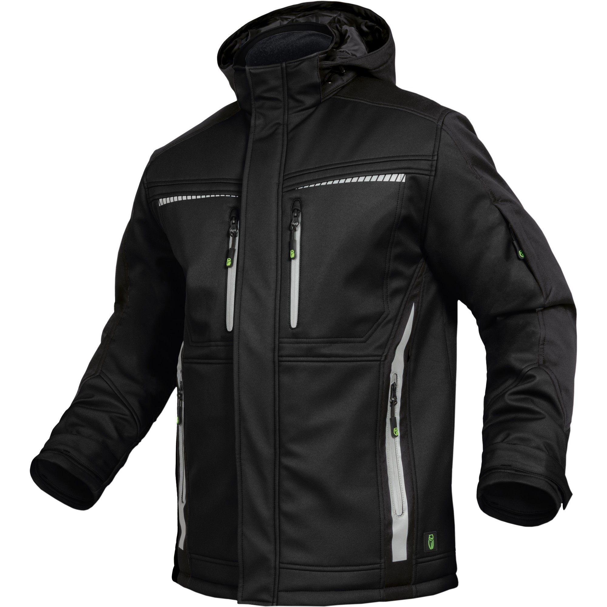 LEIBWÄCHTER FLEX LINE Wintersoftshelljacke  FLEXI 55% BW, 42% Pes, 3% Elasthan