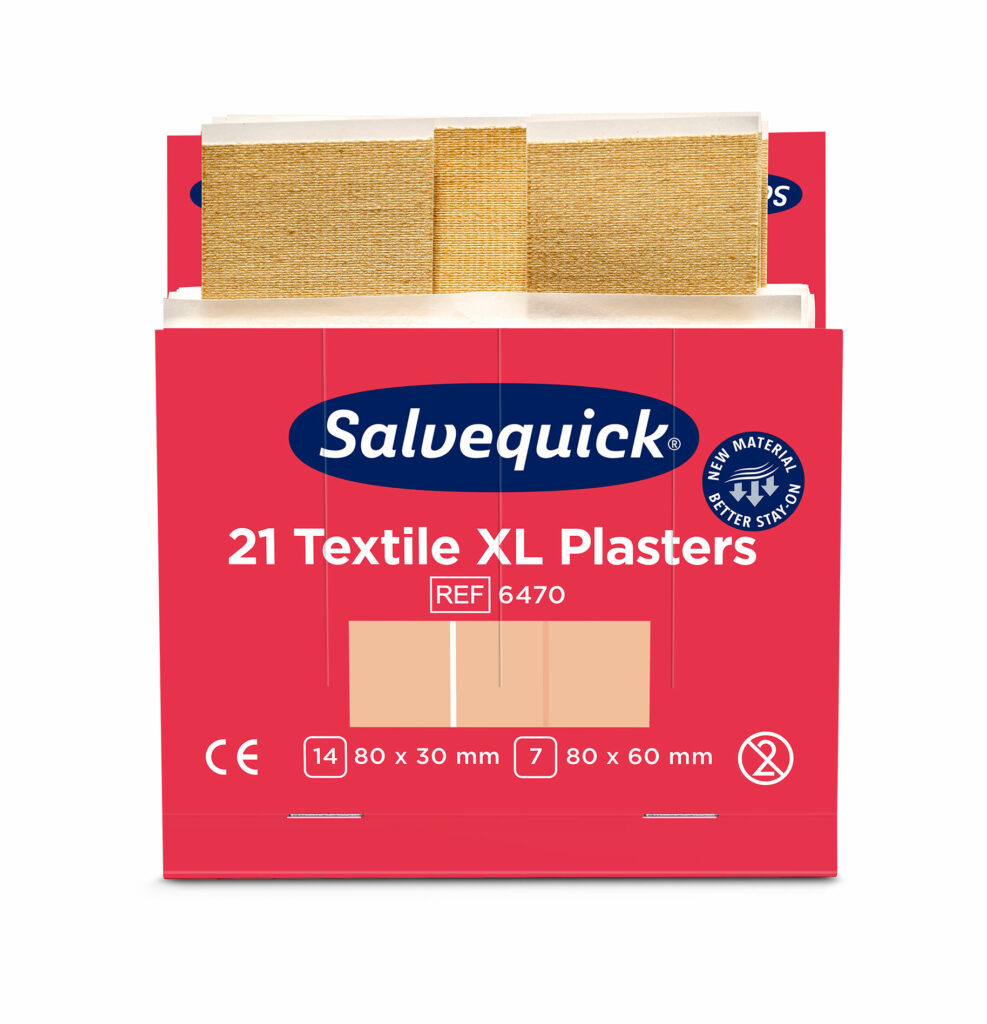 SALVEQUICK 6470 PFLASTER ELASTISCH 6 NACHFÜLLUNGEN FÜR PFLASTERBOX