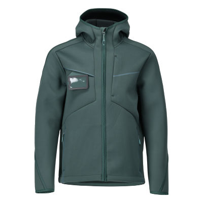 CUSTOMIZED Soft Shell Jacke mit Kapuze