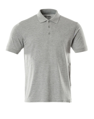 CROSSOVER Polo-Shirt , 5XLONE , Grau-meliert