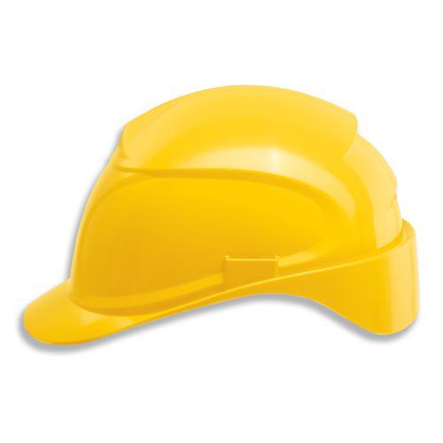 Schutzhelm uvex airwing B 9762120 gelb mit Lüftungen