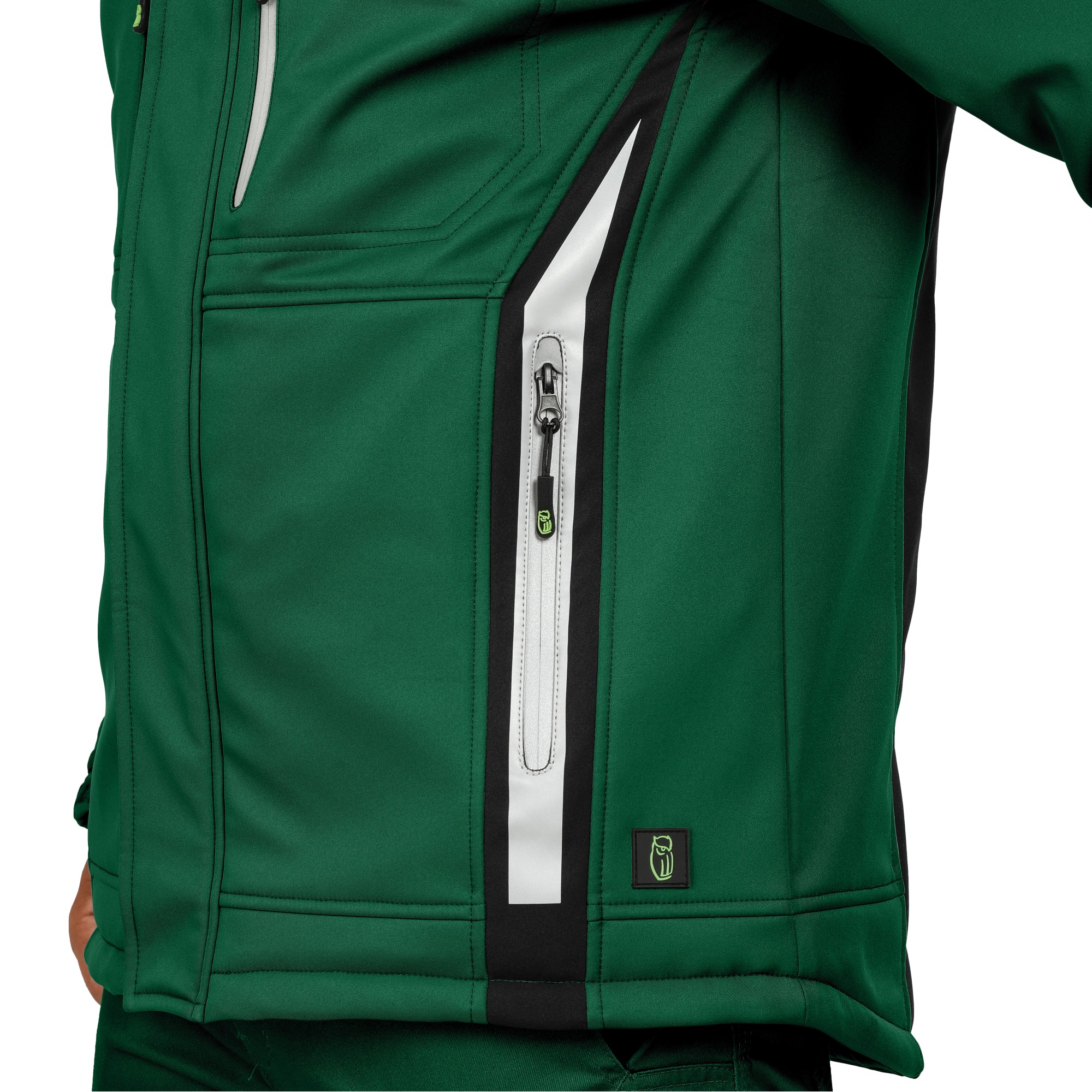 LEIBWÄCHTER FLEX LINE Wintersoftshelljacke  FLEXI 55% BW, 42% Pes, 3% Elasthan