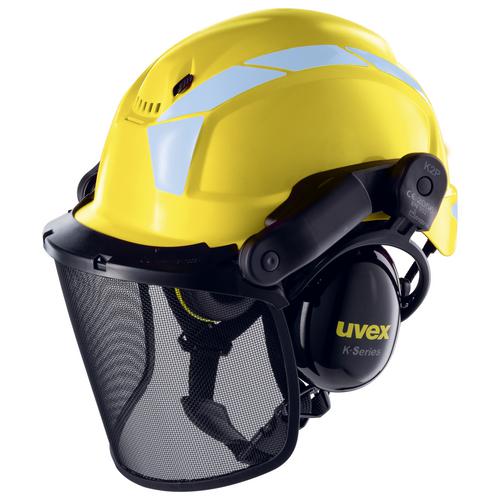 Schutzhelm uvex pheos 9774236 gelb mit Lüftungen