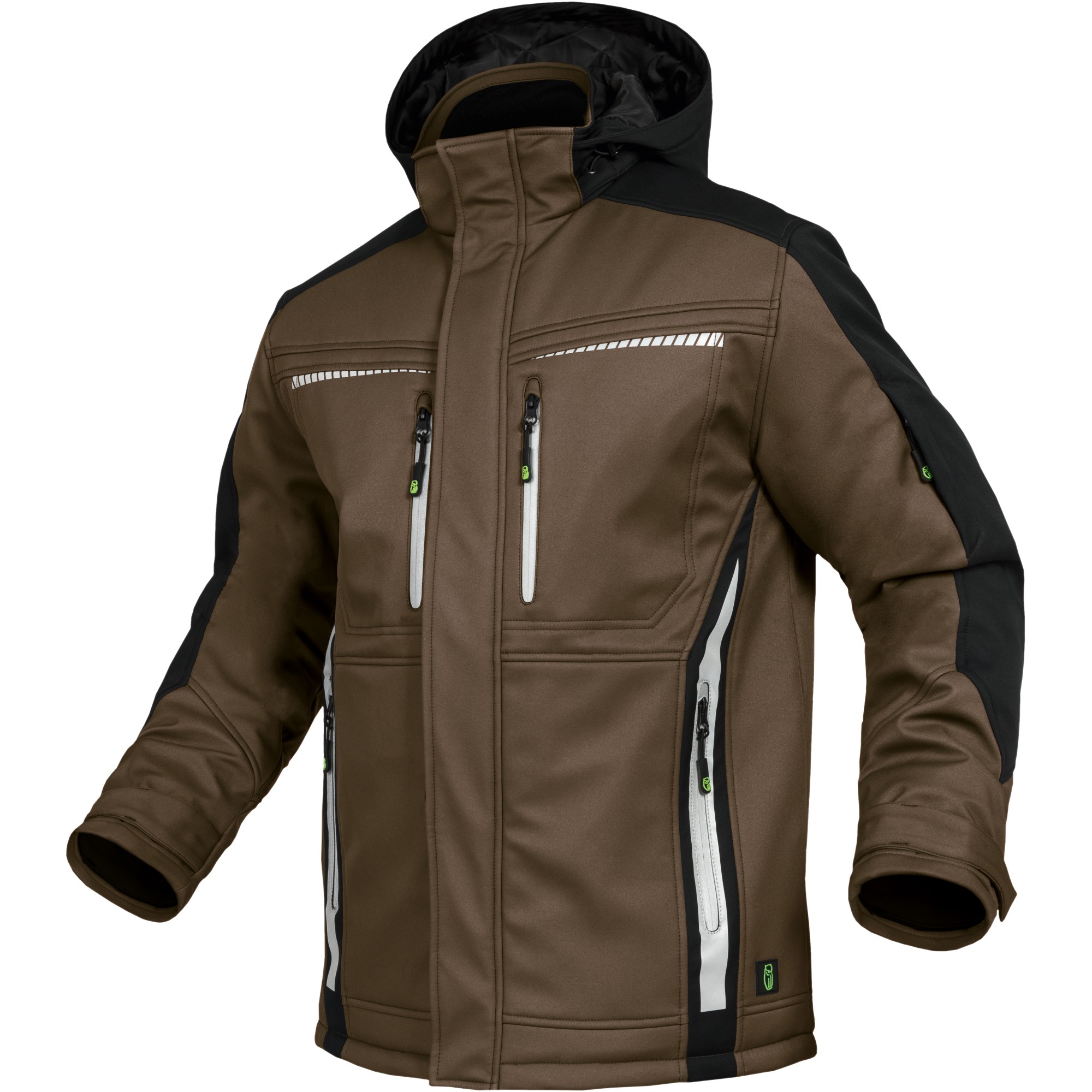 LEIBWÄCHTER FLEX LINE Wintersoftshelljacke  FLEXI 55% BW, 42% Pes, 3% Elasthan