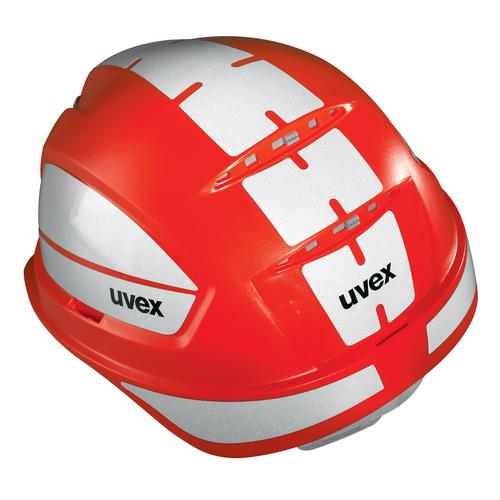 Schutzhelm uvex pheos alpine 9773351 rot mit Lüftungen