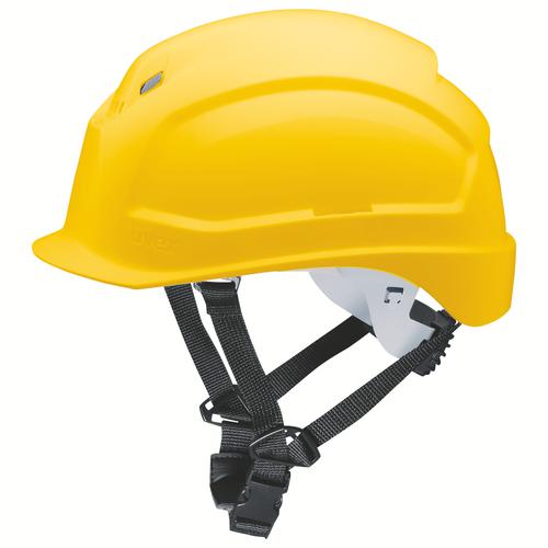 Schutzhelm uvex pheos S-KR 9772134 gelb mit Lüftungen