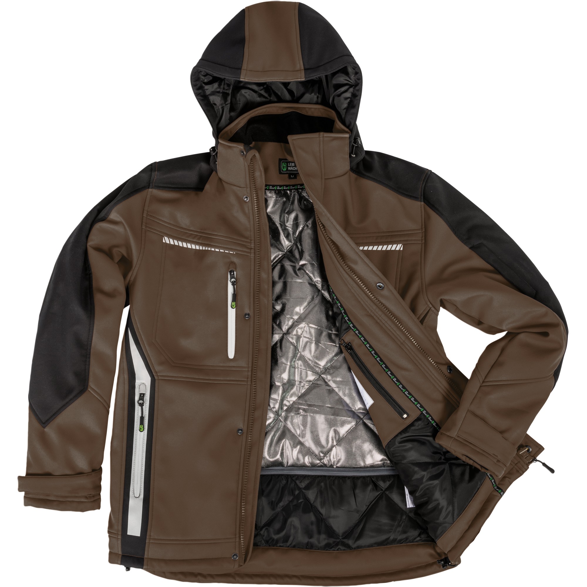 LEIBWÄCHTER FLEX LINE Wintersoftshelljacke  FLEXI 55% BW, 42% Pes, 3% Elasthan