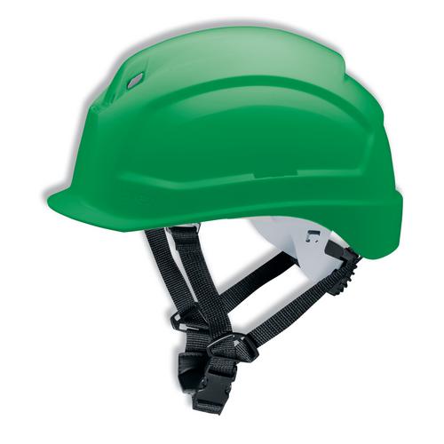 Schutzhelm uvex pheos S-KR 9772434 grün mit Lüftungen