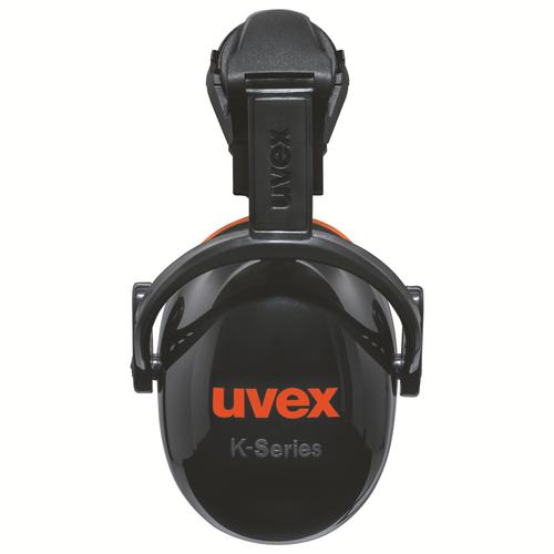 Kapselgehörschutz uvex K30H 2630230 schwarz, rot SNR 34 dB Größe L, M, S