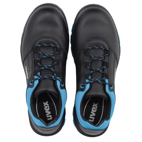 uvex 2 xenova® Halbschuhe S2 95558 schwarz, blau Weite 11 Größe 46