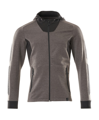 ACCELERATE Kapuzensweatshirt mit Reißverschluss