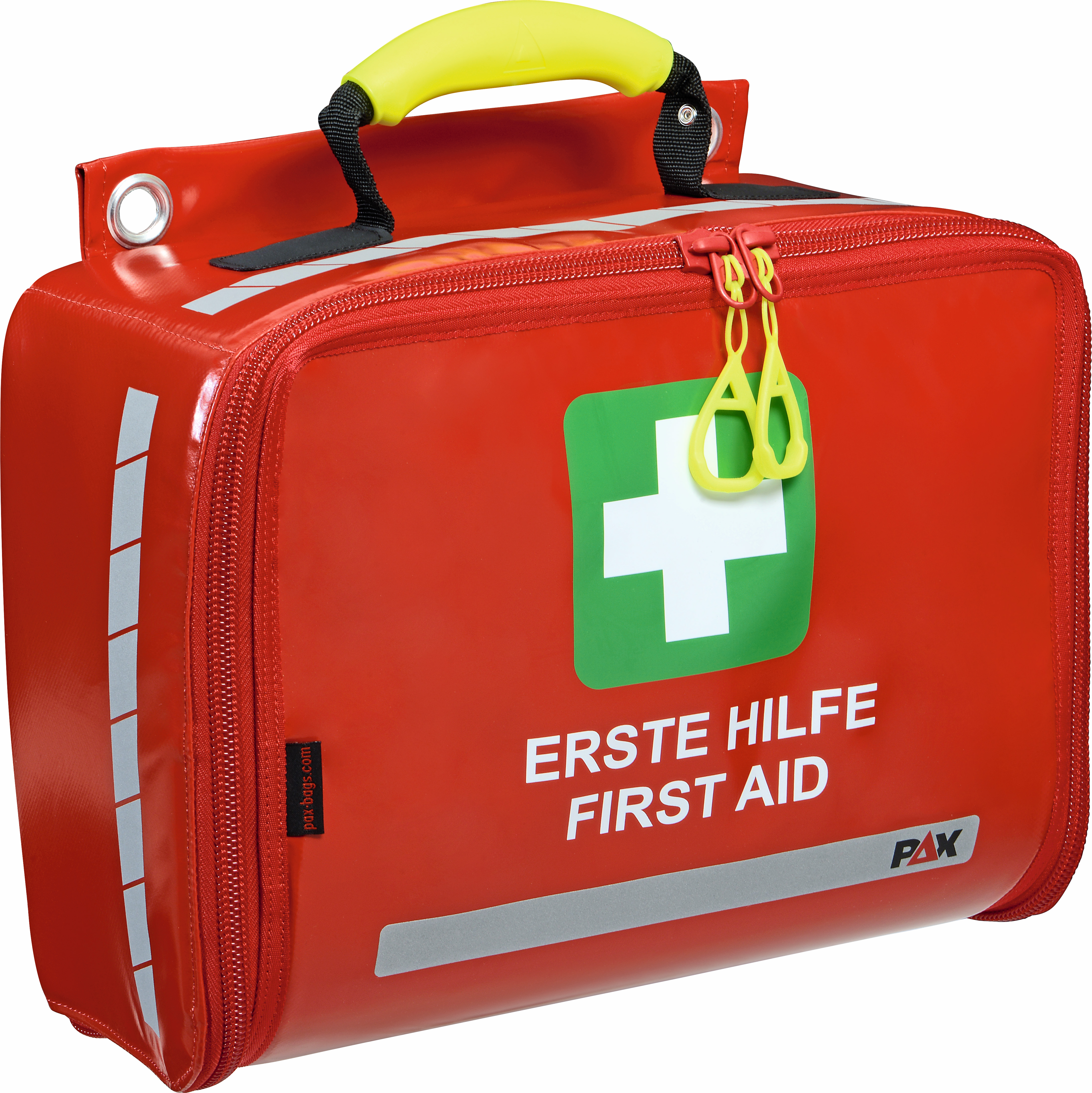 PARAMEDIC WANDTASCHE MIT INHALT DIN13169 9HOCHWERTIGE, TRANSP. TASCHEN  24GUMMIL