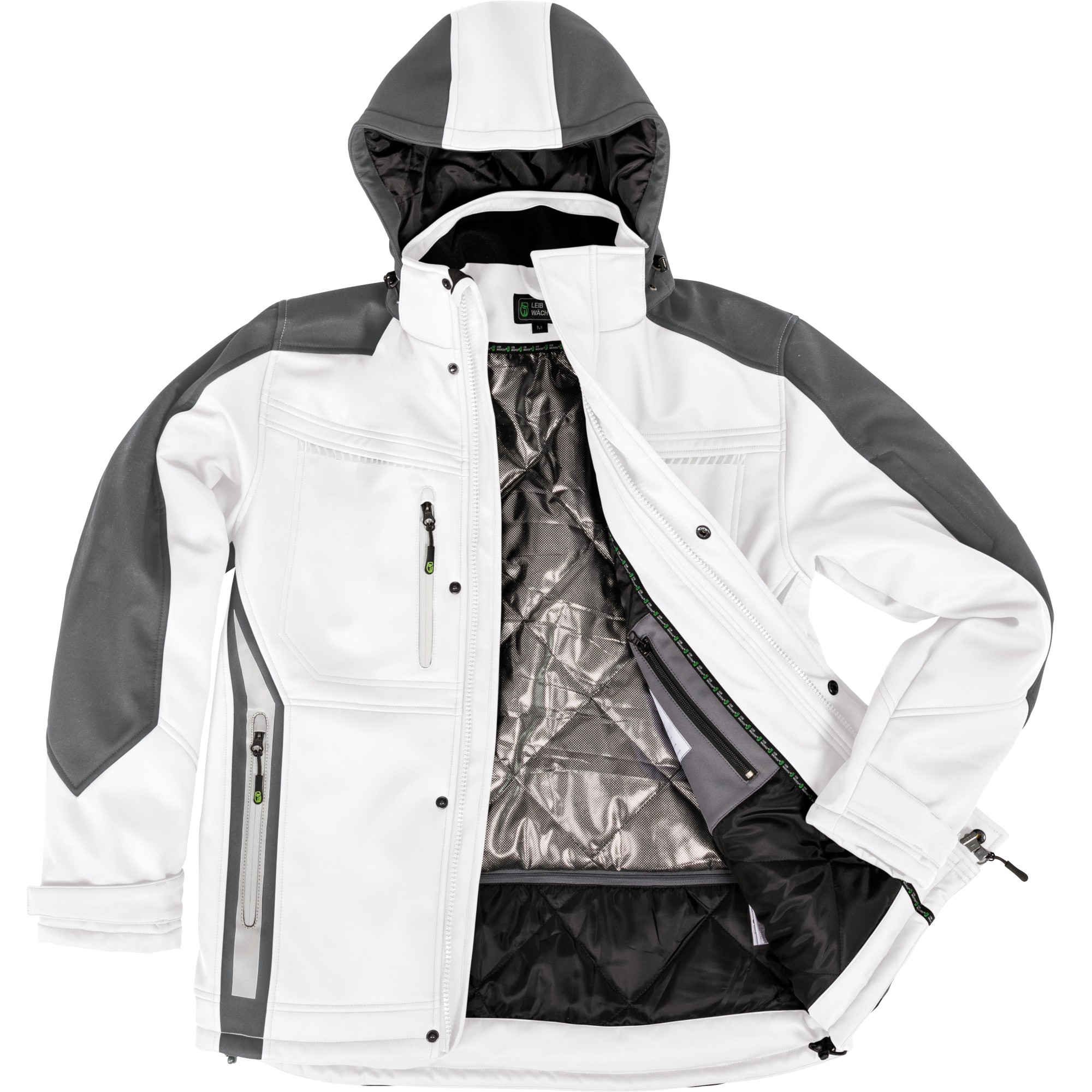 LEIBWÄCHTER FLEX LINE Wintersoftshelljacke  FLEXI 55% BW, 42% Pes, 3% Elasthan