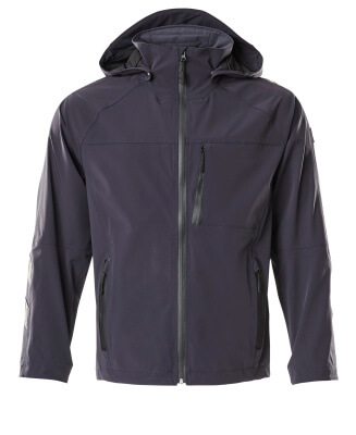 UNIQUE Hard Shell Jacke , 2XL , Schwarzblau