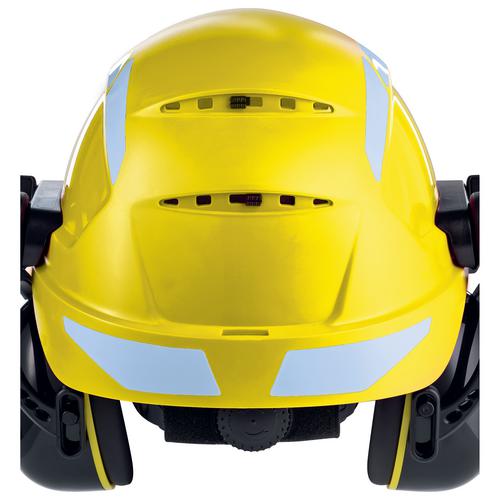 Schutzhelm uvex pheos 9774236 gelb mit Lüftungen