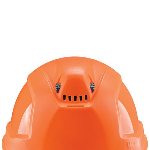 Schutzhelm uvex pheos B-S-WR 9772260 orange mit Lüftungen