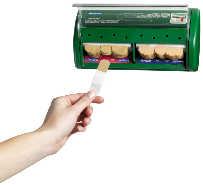 SALVEQUICK BOX ART.NR. 490700 GEFÜLLT MIT 6036 + 6444