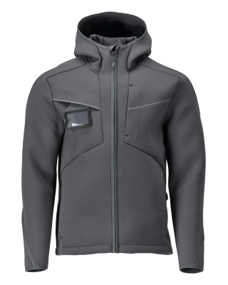 CUSTOMIZED Soft Shell Jacke mit Kapuze